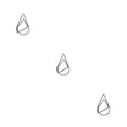 thumbnail image 4 of Clip de papel Bewildely de 30 piezas, abrazadera de hogar, color sólido, forma de gota de agua, 4 of 6