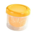 thumbnail image 4 of Colador de yogur griego, filtro para zumo de frutas, reutilizable, para preparar leche de soja casera. amarillo, 4 of 9