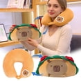 thumbnail image 2 of SIfdSeng 2 in 1 Convertible Neck and Stuffed Animal for Travel and Home Comfort, 2 of 6