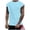 Light Blue, variant on Mesh Tank Tops for Men Lightweight Breathable Summer Workout Tee Shirt Quick Drying Activewear Gym Shirts Muscular Clothes Navy, Size XXL