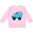 thumbnail image 2 of Inktastic Easter Egg Truck Boys Toddler Sweatshirt, 2 of 4