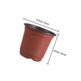 thumbnail image 2 of WEUVEB 70Ud Macetas Decorativas De PP Para Suculentas Y Plantas Pequeñas Con Multiagujeros, 2 of 8
