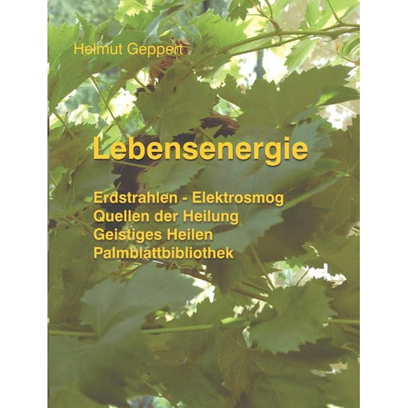 Lebensenergie: Erdstrahlen - Elektrosmog, Quellen der Heilung, Geistiges Heilen, Palmblattbibliothek, (Paperback)