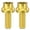 Gold Washer, variant on hejhncii 2Pcs Bike Water Bottle Cage Bolts Hexagon Socket Head Bolts Titaniums Alloys Screws Fixed Gear Mountain Bike Accessorie