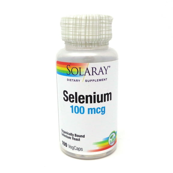 Selenium-100 by Solaray - 100 Capsules