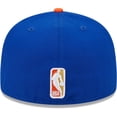 thumbnail image 4 of Men's New Era Blue/Orange New York Knicks Gameday Gold Pop Stars 59FIFTY Fitted Hat, 4 of 6