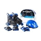 thumbnail image 1 of Conjunto combinado de patines de entrenamiento en línea Chicago Skates - Azul para niños - Tallas pequeñas J10-J13, 1 of 5
