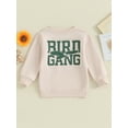 thumbnail image 4 of Meihuid Toddler Boys Girls Sweatshirts Long Sleeve Eagle Letter Print Tops, 4 of 9