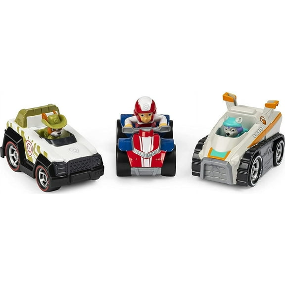 PAW Patrol, True Metal Classic Pack of 3 Collectible Die-Cast Vehicles, 1:55 Scale