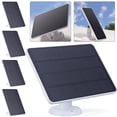 thumbnail image 4 of Kit Cargador Panel Solar DQrwqpou 5 Uds. 20W IP65 para Cámara Con Foco Anillo, 4 of 8