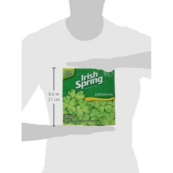 Irish Spring Savon Déodorant, Frais 80 Onces