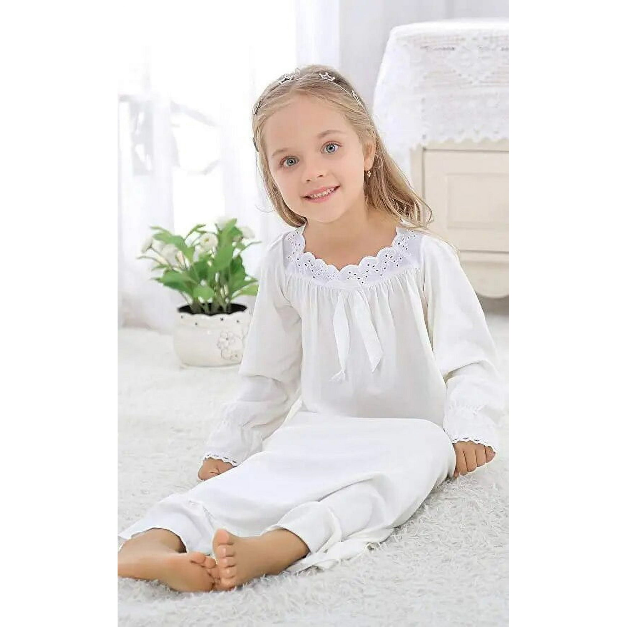 Vetements pour bebes filles chemise de nuit princesse a manches longues chemises de nuit pyjama robe de noel vetements de nuit pour enfants de 3