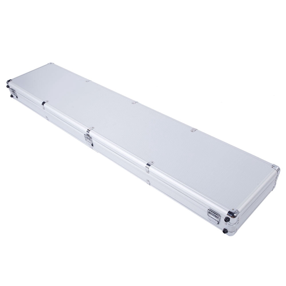 Ktaxon 53" Rifle Gun Case, Aluminum Long Gun Hard Case, Portable Locking Shotgun Storage Box, with Combination Lock