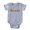 Heather Grey, variant on CafePress - Nevada Rbw Txt - Cute Infant Baby Football Bodysuit