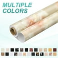 thumbnail image 3 of Uxcell Wood Grain Wallpaper Border 12" x 16.4ft Textured Frame Sticker, Yellow Pattern, 3 of 7