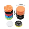 thumbnail image 7 of yotijay 12x Buffing Polishing Pads Automotive Polisher for Automotive Detailing 6inch, 7 of 7