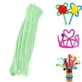 thumbnail image 3 of Pipe Cleaners Set | 100 Pcs Multi-Color 6mm x 12in Chenille Stems for DIY Arts and Crafts | Flexible Craft Supplies for Kids Adults | Great for Decorations, Ornaments, Sculpting, Fun Projects, 3 of 5