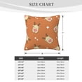 thumbnail image 4 of ZICANCN Decorative Throw Pillow Covers , Bed Elk Couch Sofa Decorative Knit Pillow Covers for Living Room Farmhouse 12"x12", 4 of 8