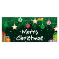 thumbnail image 1 of BotaniNest Garage Door Banner Background Merry Garage Door Banner Cover Large Background For Outdoor Christma, 1 of 4