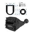 thumbnail image 3 of Gear  Knob, Handwork Dust-proof Cover Black  Boot Stick, For Car Replacement Gear  Knob Kit Car Parts, 3 of 8