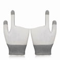 thumbnail image 1 of Two-finger Gaming Finger Sleeves Mobile Game Gloves Sweat-proof Finger Cots Seamless for Mobile Game Controllers, 1 of 5