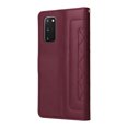thumbnail image 4 of JTCASES Compatible with Samsung Galaxy S20 5G 6.2 inch Case Wallet Flip Folio Case [Kickstand] with RFID Blocking Card Holders [Shockproof] Wrist Strap Cover for Men Women Girls, Winered, 4 of 12