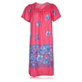 thumbnail image 3 of JEFFRICO Womens Nightgowns Muumuu Lounger House Dress Sleepwear Silky Soft Pajama Dress Nightshirts, 3 of 5