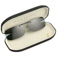 thumbnail image 3 of Polar Optical Optics Unisex PTCR RECA 54 Plastic ClipOns Sunglasses Gray, 3 of 8