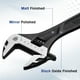 thumbnail image 2 of Juego de llaves ajustables WORKPRO de acero Cr-V de 6 cm y 25 cm, 2 of 9