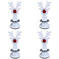 thumbnail image 3 of Soporte de dinero único de Navidad de madera, adorno de escritorio para el hogar para amigos (ciervo), 3 of 3