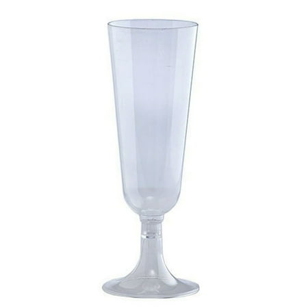 

Hanna K. Signature Champagne Heavyweight Plastic Flute 5 oz Pack of 20