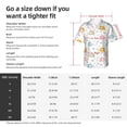 thumbnail image 6 of Lsque Little Elephant pattern Hawaiian Shirt for Men, Unisex Summer Beach Casual Short Sleeve Button Down Shirts-Small, 6 of 9