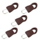 thumbnail image 1 of Sonducket Tirador de cremallera de repuesto para ropa, fijador de cremallera desmontable para bolsa de viaje, maleta, , fijador de cremallera Accesorios de disfraces Marrón 5 # 5 piezas, 1 of 6