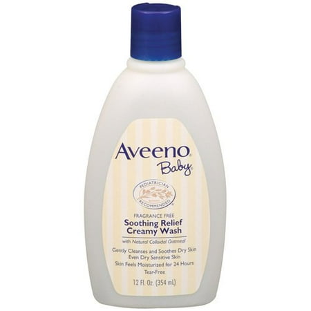 Aveeno Baby Soothing Relief Creamy Wash, 12 oz