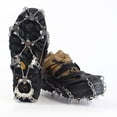 thumbnail image 3 of Soidarity 1 Juego de crampones para escalada en hielo de acero inoxidable, portátil, profesional, ajustable, anticorrosivo, antideslizante, 24 Ropa Deportiva, Zapatos, 3 of 6