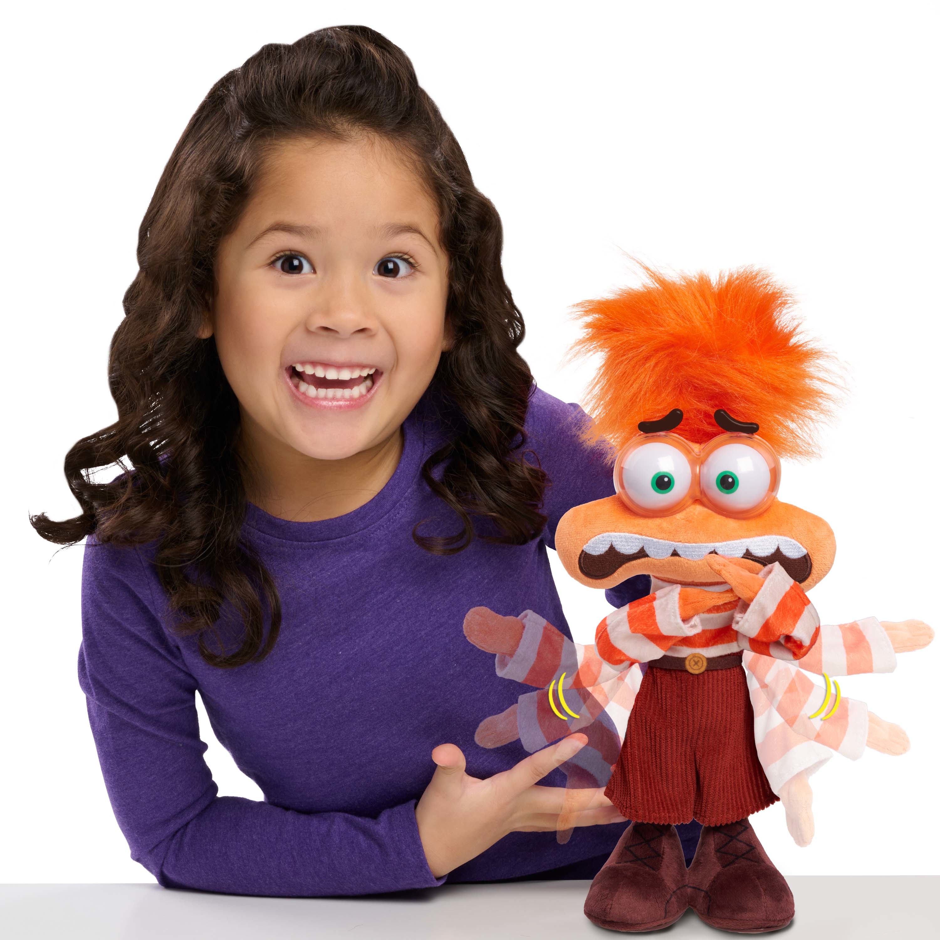 Disney Inside Out 2 Anxiety Interactive Plush photo 2