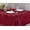 Red, variant on Kashi Home Glitter Fabric Tablecloth with Decorative Glitter Design for Gathering, Buffet Table, Parties, Holiday Dinner, Wedding & More, 70" Round, Gold