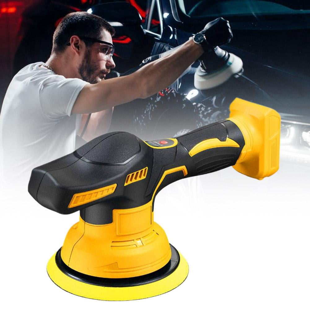 Cordless Car Polisher Kit, 8-Speed Electric Buffer with Digital Display, Lithium-Ion Detailing Tool for Polishing, Waxing, Buffing & Grinding, Lightweight Portable Polishing Machine for Car, Boat
