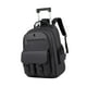 thumbnail image 3 of Mochila de viaje con ruedas para ordenador portátil, Maleta, mochila, mango telescópico de aluminio multifuncional para mujeres y hombres, múltiples Negro, 3 of 8