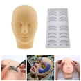 thumbnail image 2 of Cabeza de Maniquí Yinane con Extensión de Pestañas, 2 of 4