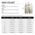 thumbnail image 4 of Kdxio Herbs and Wildflowers Print Mens Sleep Shorts Bottoms Soft Comfy Pajama Wear Pants with Drawstring Pockets, 4 of 7
