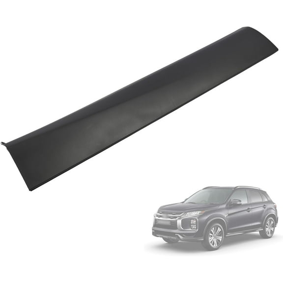 Zcargel Rear Left Driver Side Door Lower Molding Trim Compatible with Mitsubishi Outlander 2022 2023 2024, Door Trim Molding Lower, Replace 5757A601