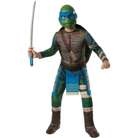 Teenage Mutant Ninja Turtles Movie Men's Leonardo Costume One Size Fits Most