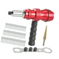 thumbnail image 2 of Colaxi Electric Rivet Drill Tool Cordless with Removable Handle, Home Universal Maintenance Rivet Nut Adapter for 2.4mm-4.8mm Rivets, 2 of 8