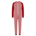 thumbnail image 2 of Miutii Special Needs Adaptive Clothing For Kids Boys Anti-strip Zip Back Jumpsuit Long Sleeve Autism Romper Bodysuit Red 6, 2 of 7