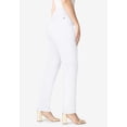 thumbnail image 3 of Roaman's Women's Plus Size Classic Stretch Straight Leg Jean, 3 of 6