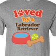 thumbnail image 4 of Inktastic Labrador Retriever Loved by a T-Shirt, 4 of 5