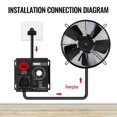 thumbnail image 2 of AC Motor Speed Controller 120V, Variable Speed Controller Fan Speed Controller,Motor Variable Volta, 2 of 5