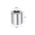 thumbnail image 2 of 5pcs Stainless Steel Spacer 3/8" Bore x 3/4" OD x 3/4" Length Screw Standoff Bushing Round Metal Spacer, 2 of 5
