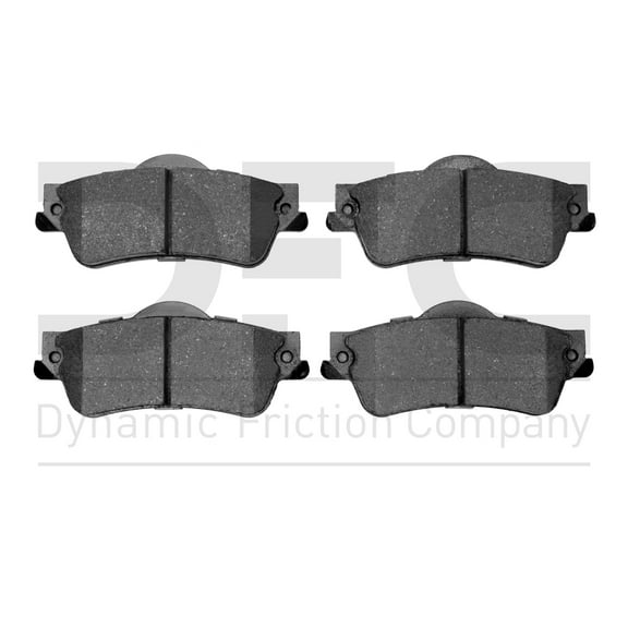Dynamic Friction Company 5000 Advanced Brake Pads - Ceramic 1551-1352-00-Rear Set For 2008-2009 Pontiac G8, 2011-2017 Chevrolet Caprice, 2014 Chevrolet SS